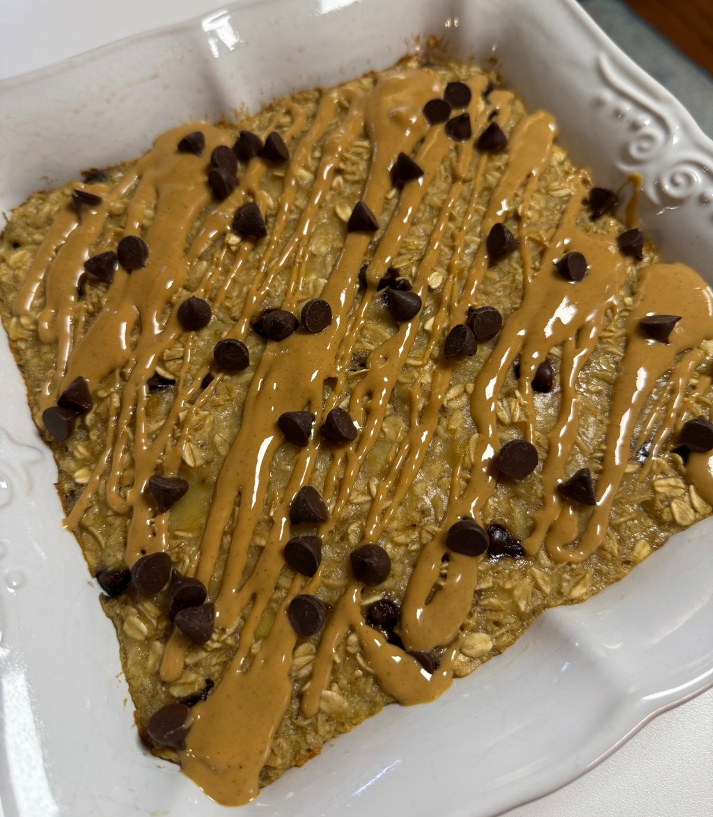 Chunky Monkey Baked Oatmeal 